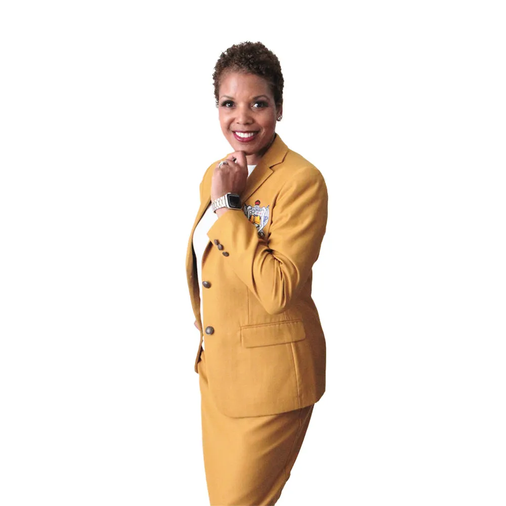 Sigma Gamma Rho Gold Blazer