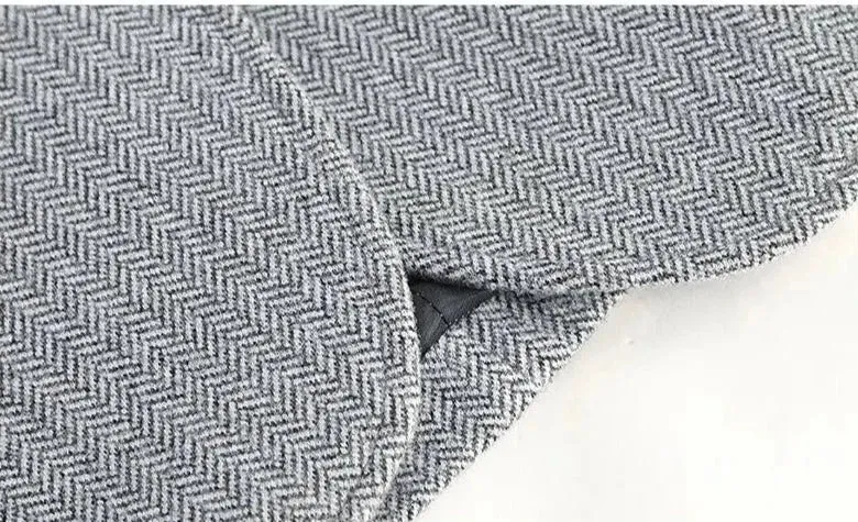 Slim Fit Single Breasted Business Casual Blazer