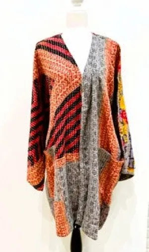 Solutions Open Kimono Jacket Provides Versatility (Complex)