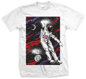 Space Elbow Dip Dunk - White T-Shirt