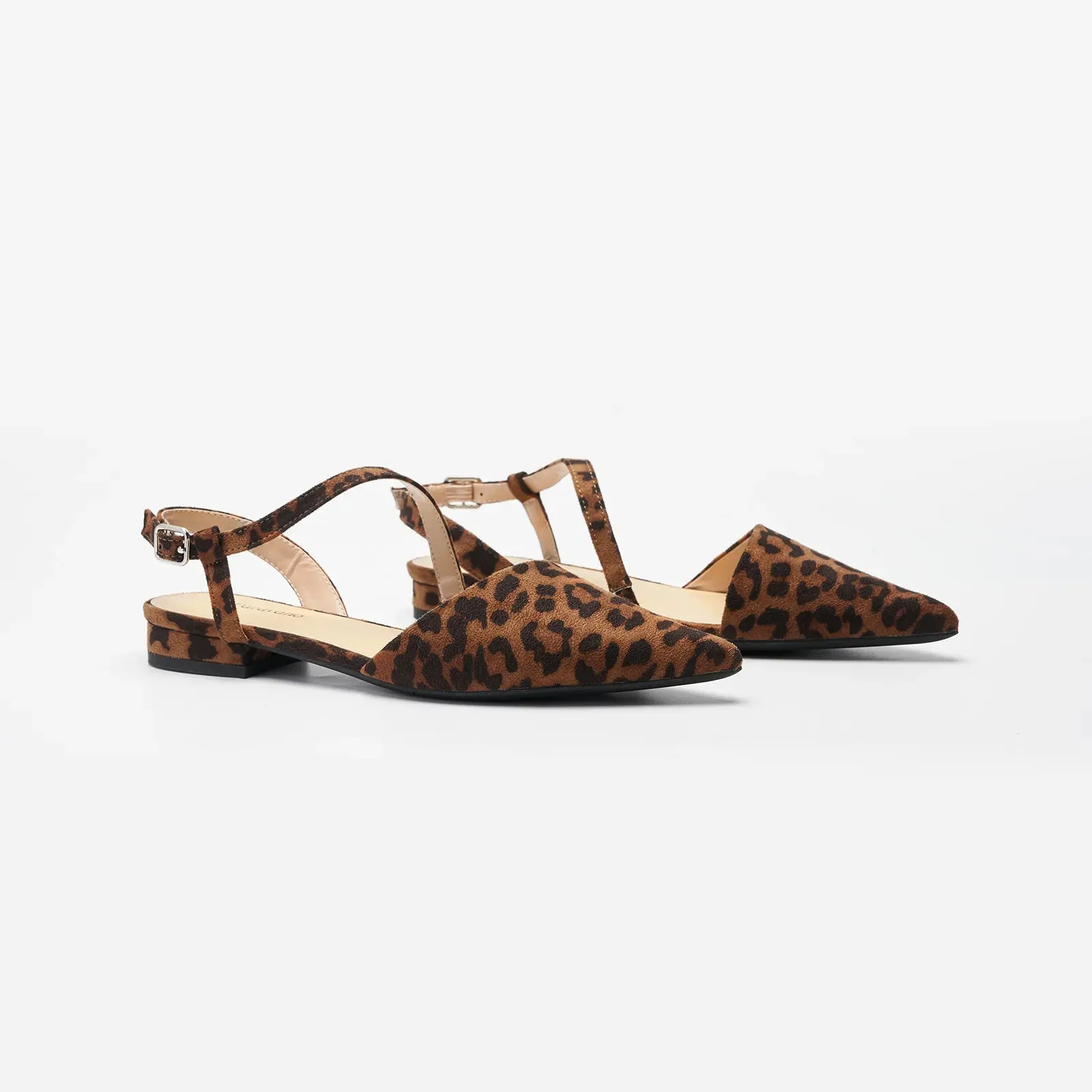 Strap-Around Slingback Flats (Freya)