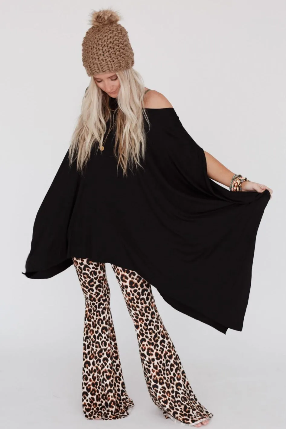 The Wren Tunic - Black