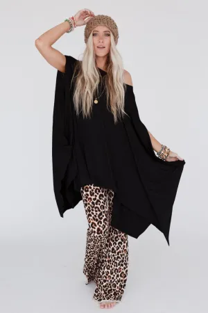 The Wren Tunic - Black