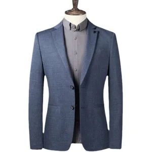 West Louis™ Executive Style Single-Breasted Blazer