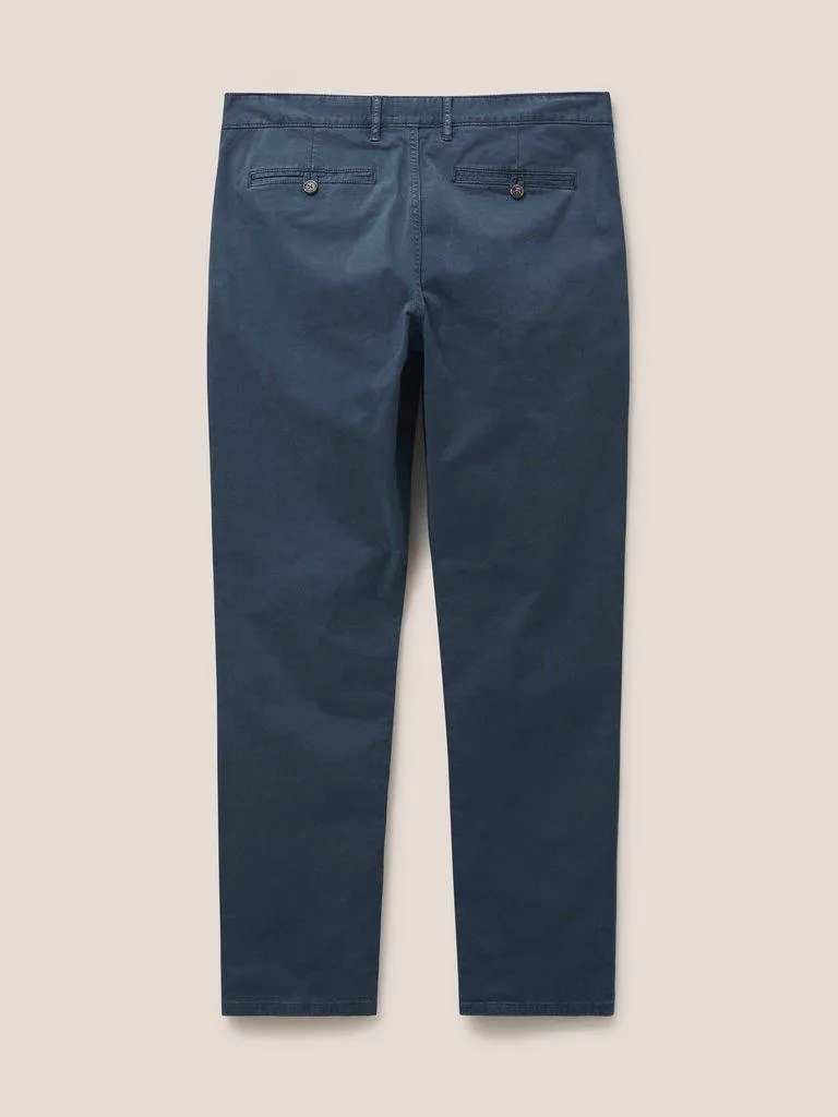 WHITE STUFF <BR>
Sutton Organic Chino <BR>
Dark Navy or Dark Grey <BR>