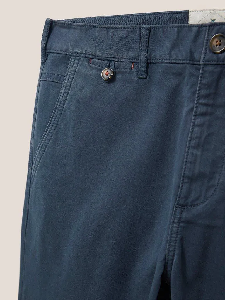 WHITE STUFF <BR>
Sutton Organic Chino <BR>
Dark Navy or Dark Grey <BR>