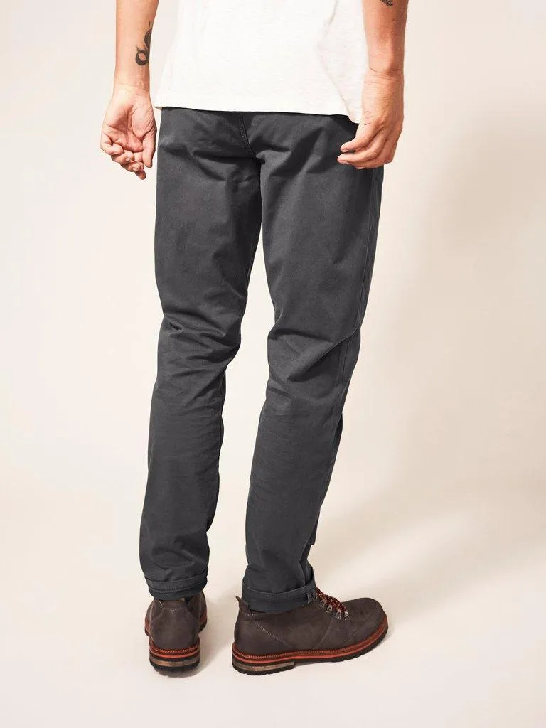 WHITE STUFF <BR>
Sutton Organic Chino <BR>
Dark Navy or Dark Grey <BR>