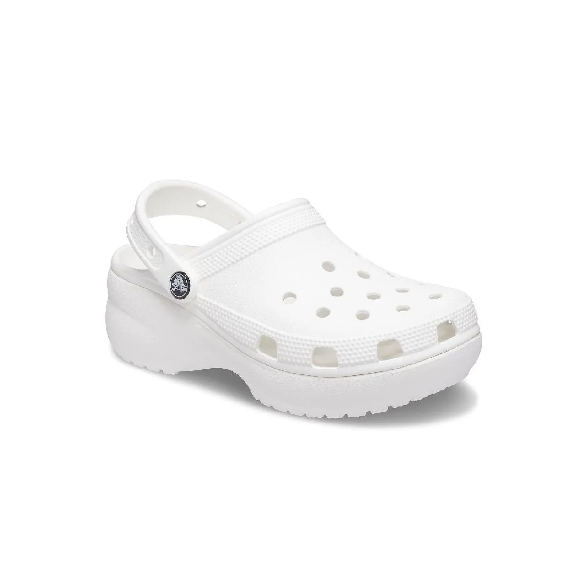 Women Classic Platform Clog in White