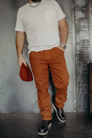Workers Chino Slim Fit 14oz Slub Rust