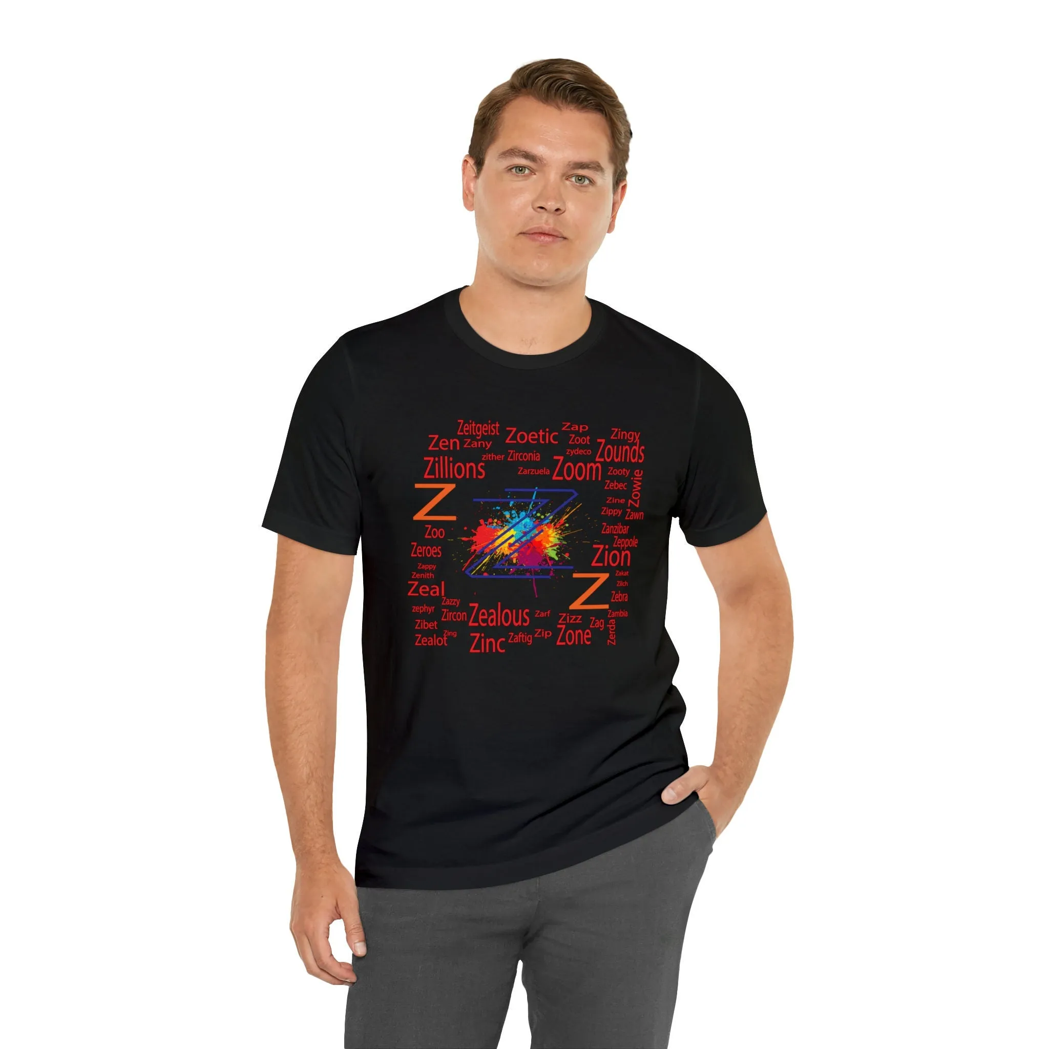 Z T-shirt | Zoo design shirts | Alphabet Design | Zion Streetwear| Fresh streetstyle | Casual Zone t-shirt