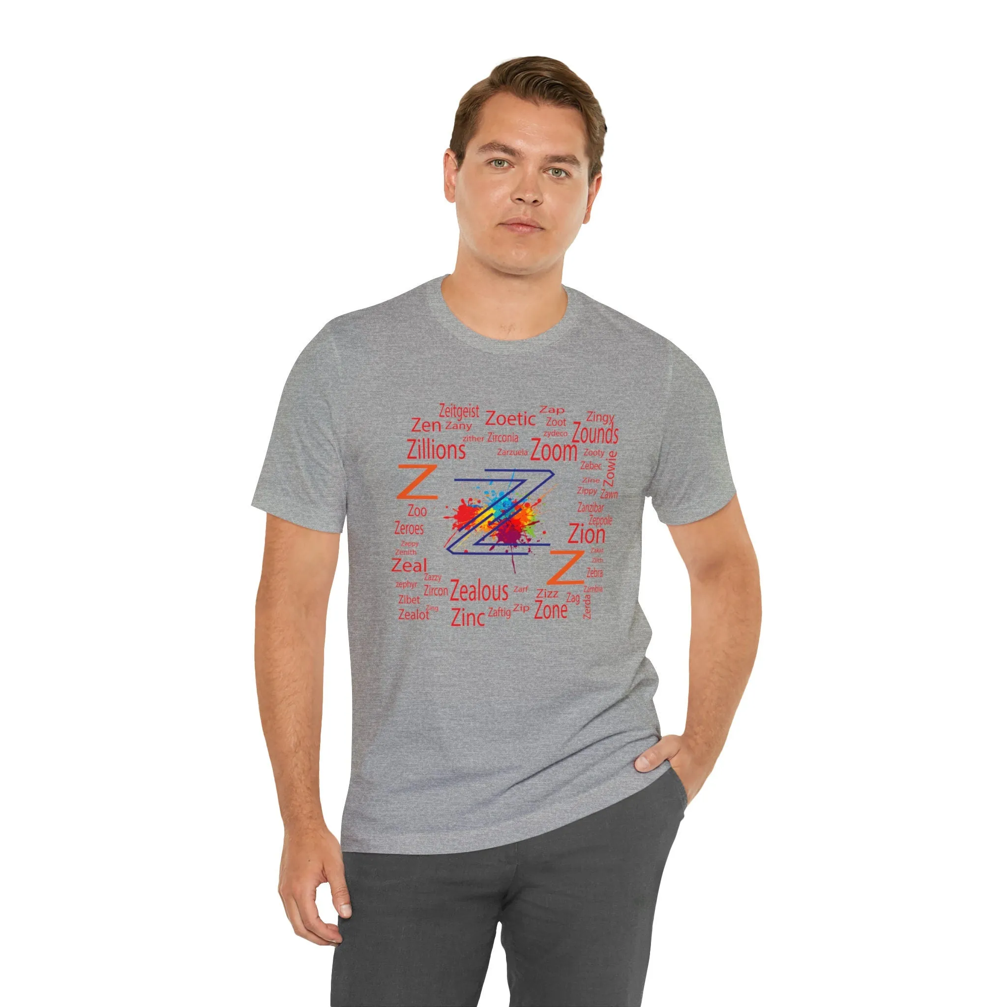 Z T-shirt | Zoo design shirts | Alphabet Design | Zion Streetwear| Fresh streetstyle | Casual Zone t-shirt