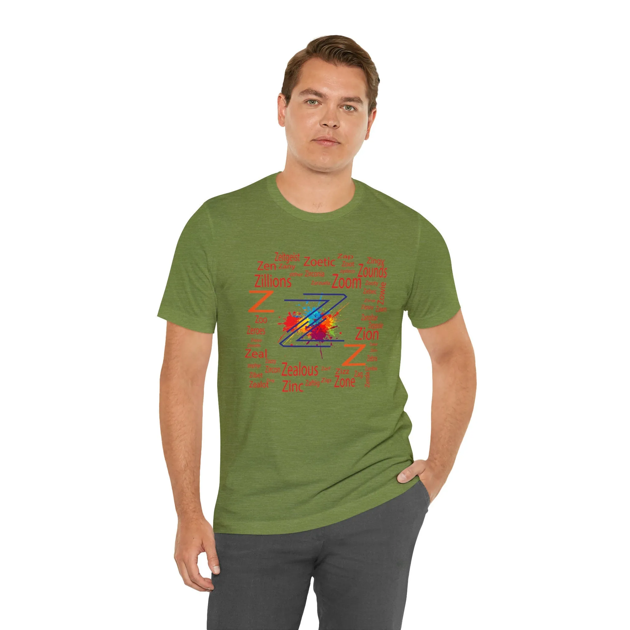 Z T-shirt | Zoo design shirts | Alphabet Design | Zion Streetwear| Fresh streetstyle | Casual Zone t-shirt
