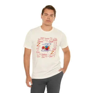 Z T-shirt | Zoo design shirts | Alphabet Design | Zion Streetwear| Fresh streetstyle | Casual Zone t-shirt