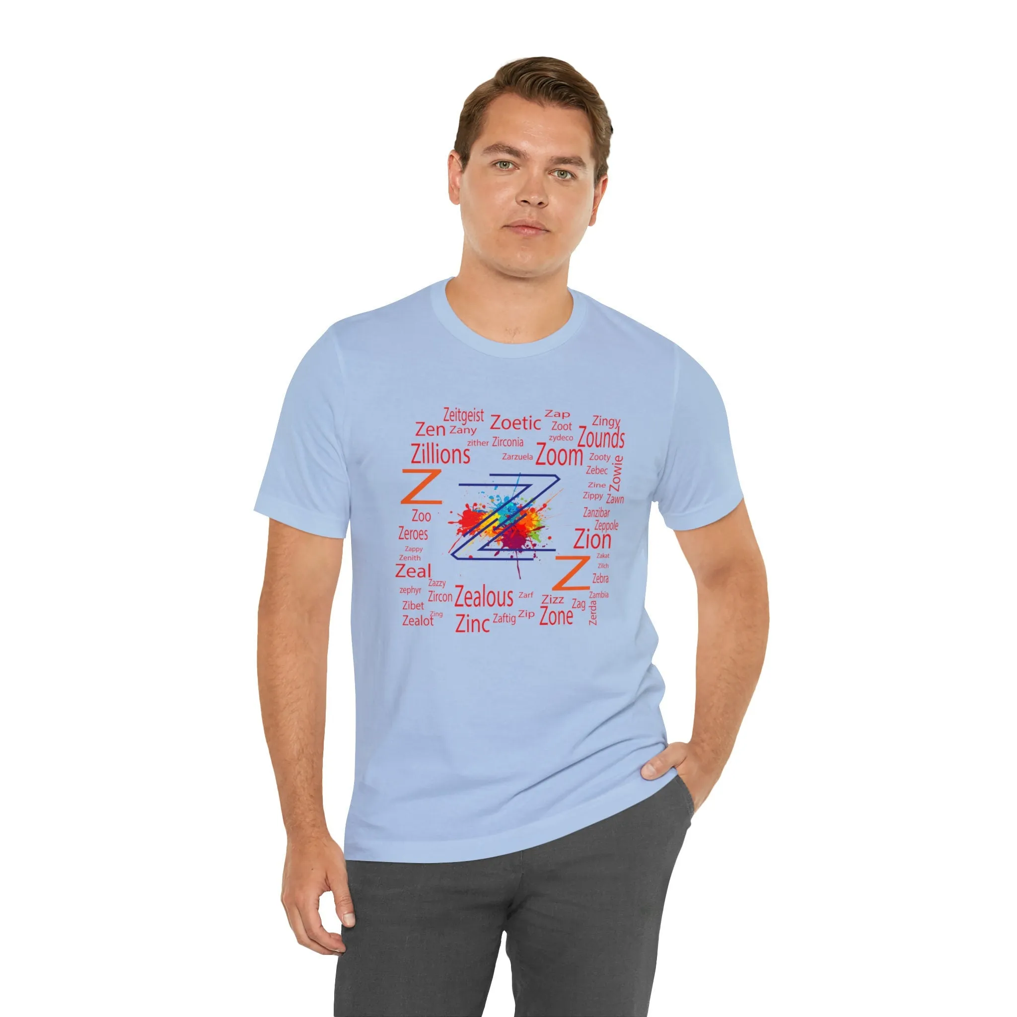 Z T-shirt | Zoo design shirts | Alphabet Design | Zion Streetwear| Fresh streetstyle | Casual Zone t-shirt